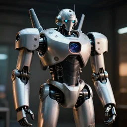 domo arigato misuta robotto,, cybertronic robot, cinematic, volumetric lighting, f 8 apeture, eastman 5 3 8 4 film,