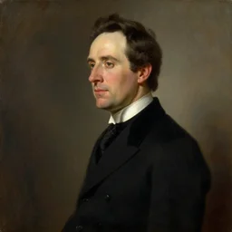official side portrait of united states president paul giamatti, in a black suit, 1 8 4 8, a character portrait by cassius marcellus coolidge, reddit contest winner, american romanticism, oil on canvas, detailed painting, creative commons attribution