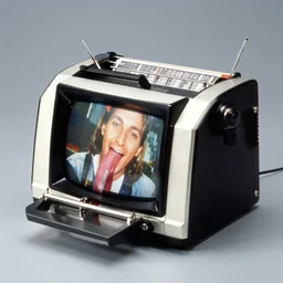 a stamp licking machine as shown in a 90s TVC, by David Lachapelle