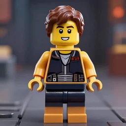 a screenshot of bruce campbell in lego star wars. 3 d rendering. unreal engine. amazing likeness. very detailed. cartoon caricature