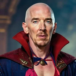 jeff bezos portrait wearing a bikini in the style of doctor strange, beautiful eyes, realistic face, fantasy art, in the style of artgerm, illustration, epic, fantasy, intricate, hyper detailed, artstation, concept art, smooth, sharp focus, ray tracing, vibrant, artgerm, award winning art