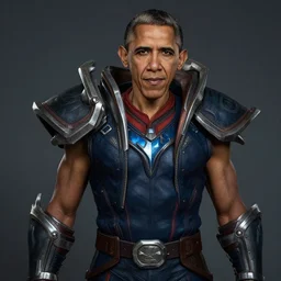 a portrait of obama as a league of legends character - n 9