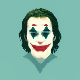 minimalist movie poster, liam neeson! joker, minimalism, fanart, retro