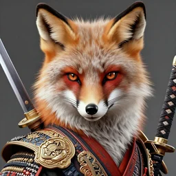 very beauty fox samurai with a katana hyper detailed, insane details, intricate, elite, elegant, luxury, by ismail inceoglu dragan bibin hans thoma greg rutkowski alexandros pyromallis rene maritte illustrated,, fine details, realistic shaded, fine - face,