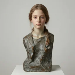 a portrait of a pretty young lady by alexander archipenko