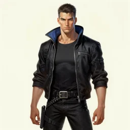cyberpunk steve buscemi, character design, painting by gaston bussiere, katsuya terada, frank frazetta, tom of finland, trending on artstation