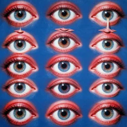 psychedelic apophasis shintaro kago apophasis hyperrealism apophasis yoji shinkawa victo ngai clear sharp focus crisp bright horror art dzo godmachine dzo olivier scott fischer eyes eyes eyes 8 k