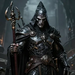 a character portrait of a grimdark cyborg wizard in the style of jean giraud in the style of moebius trending on artstation deviantart pinterest detailed realistic hd 8 k high resolution
