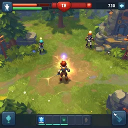 screenshot from the game synergy