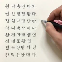 constructed script for the naeng language
