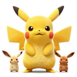 promotional art, of a very very cute disney pixar pikachu round fluffy very furry character. white background, iconic film character, 9 0's pikachu, pikachu, pikachu, detective pikachu, detailed fur, concept artwork, 3 d render official art, promotional art, by artgerm, ilya kuvshinov katsuhiro villeneuve, jeremy lipkin and michael garmash and rob rey, disney pixar zootopia