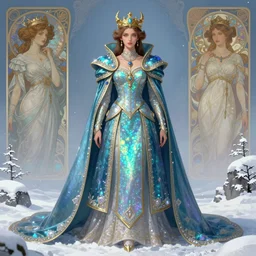 iridescent opal viking warrior, regal, elegant, winter, snow, beautiful, stunning, morandi color scheme, hd, illustration, epic, d & d, fantasy, intricate, elegant, highly detailed, wide angle, digital painting, artstation, concept art, smooth, sharp focus, illustration, wallpaper, art by artgerm and greg rutkowski and alphonse mucha and jin xiaodi