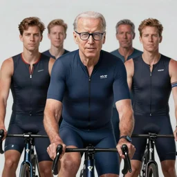 joe biden wearing glasses & cycling shorts surrounded by men, elegant, real life skin, intricate, high detailed, artstation, concept art, smooth, sharp focus, art by artgerm and greg rutkowski