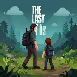 the last of us 2 in pixel art