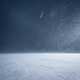 snowstorm landscape, horizon, cinematic lighting,