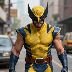 Wolverine in Rick and Morty 4K detailed super realistic