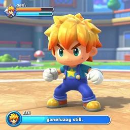 “ gex in super smash bros, gameplay still, screenshot ”