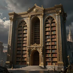 Alchemy Library. By Konstantin Razumov, highly detailded