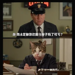 8 k uhd a detective trying to figure out how cat memes work, hollywood movie screenshot,