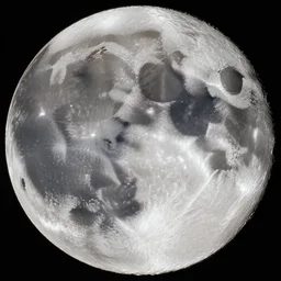 A lunar eclipse from the Moon's view