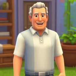 papa emeritus as sims 4 Character