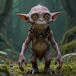 gollum smeagol, ultra detailed, ultra realistic