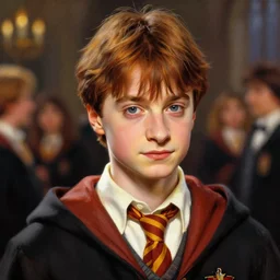a close - up portrait of neville longbottom, attending the yule ball. beautiful painting by jim kay. color harmony, 8 k detail, gallery quality, hd wallpaper, premium prints available, hyper - detailed, intricate design.