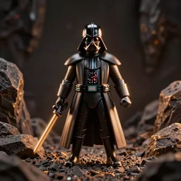 luminous jedi dark vador, toy style
