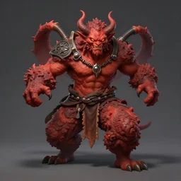 male demonic clod dancer, Artstation