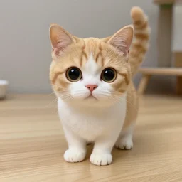 a (((((((miniature))))))) cat