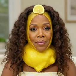 a lemon that looks like whoopi goldberg