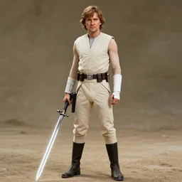 ( ( ( ( skinny ) ) ) ) luke skywalker
