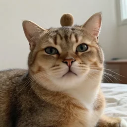 i fart on my cat's head