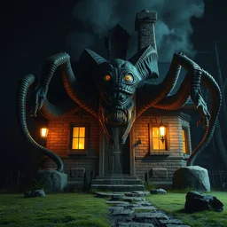 hyper realistic rick sanchez as a brick house creature, gorgeous lighting by weta studio, mucha, bautista and norman rockwell and greg rutkowski and tom bagshaw and james gurney and lucasfilm
