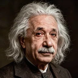 mayan einstein portrait