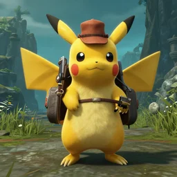 skyrirm screenshot from skyrim detective pikachu as a skyrim npc cgsociety 8 k