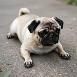 a pug centipede, photo