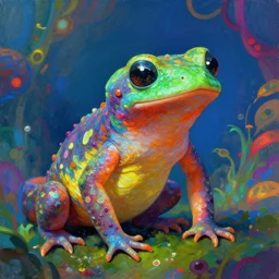 A psychedelic portrait of newt naiad seeker, vibrant color scheme, highly detailed, in the style of romanticism, cinematic, artstation, Moebius, Greg rutkowski