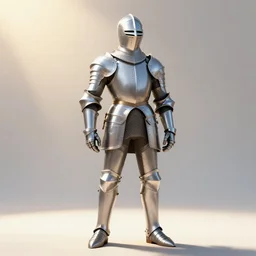 the heroic knight stands in the sparkling sunlight, baroque artstyle, power pose