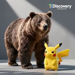 grizzly bear pikachu by discovery channel