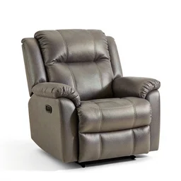 iridescent recliner, studio product photography, isolated on a pure white background, centered, entire object in frame, sharp focus, soft studio lighting