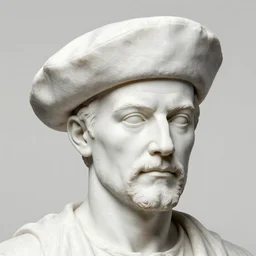 a photograph of a very detailed renaissance sculpture of walter white wearing a phrygian cap in times square, made by michelangelo, from the distance, hyper detailed, sharp focus, 8 k resolution, ray tracing