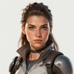 Aloy from Horizon: Zero Dawn, strong woman, videogame character, highly detailed, digital painting, artstation, concept art, smooth, sharp focus, beautiful face, expressive eyes, illustration, art by Artgerm and greg rutkowski and alphonse mucha