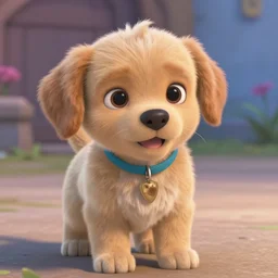 very cute puppyin movie still from frozen 2 disney