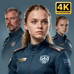Greta Thunberg as master chief portrait art by Donato Giancola and Bayard Wu, digital art, trending on artstation, 4k