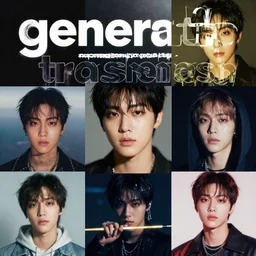 'general trash' a visual exploration of the mind of john jun suh from nct, award-winning photography, uhd, various art styles, various lighting styles,