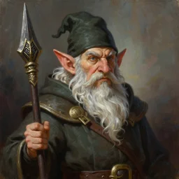 a beautiful portrait painting of an d & d fantasy gnome sorcerer, portrait fantasy art, art by keith parkinson and greg rutkowski and tim hildebrandt