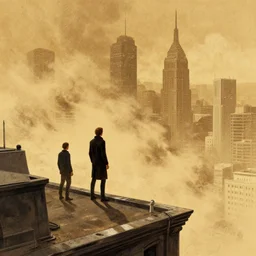 2 0 1 8 blade runner movie still cityscape from roof, sci - fi elegant by dennis villeneuve, tom anders, zorn hans, dragan bibin, thoma, greg rutkowski, ismail inceoglu illustrated sand storm alphonse mucha