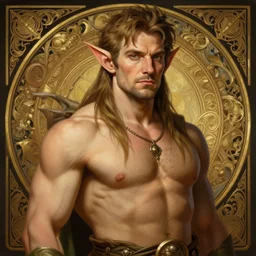 portrait of ricky gervais as an elf, d & d, muscular! fantasy, intricate, elegant, highly detailed, digital painting, artstation, concept art, smooth, sharp focus, illustration, art by artgerm and greg rutkowski and alphonse mucha