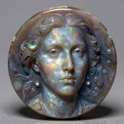 intricate reflection refraction marble obsidian preraffaellite portrait photography